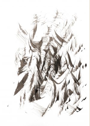 Gerli Höfer Tuschezeichnung